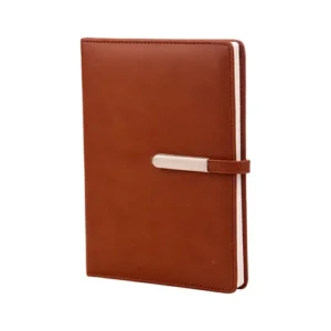 A5 Tan Diary with Magnetic Closure 01 SGEGS
