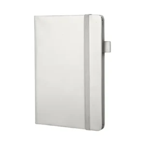 A5 White Corporate Diary with Italian PU Cover Diary 01 SGEGS