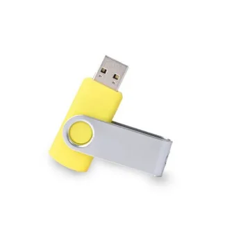 14 Yellow Swivel USB Pendrive_SGEGS
