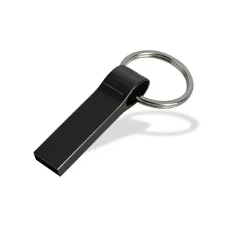 21 Black Metal Key Ring Pendrive_SGEGS