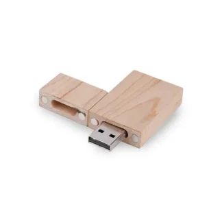 Wooden Rectangle USB Pendrive, Customized Pen Drives