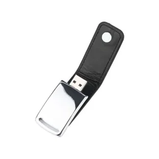 68 Black Leather Pendrive_SGEGS