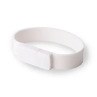 73 White Wrist Band USB Pendrive_SGEGS