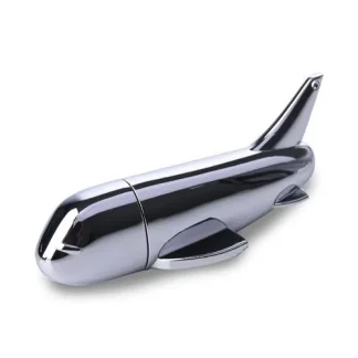 74 Aeroplane Shape Metal Pendrive_SGEGS