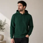 Bottle Green Men's Hoodie | Hooded Sweatshirt | Regular Fit | zinotch
