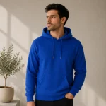 Royal Blue Men's Hoodie | Hooded Sweatshirt | Regular Fit | zinotch