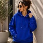 Royal Blue Women's Hoodie | Hooded Sweatshirt | Regular Fit | zinotch